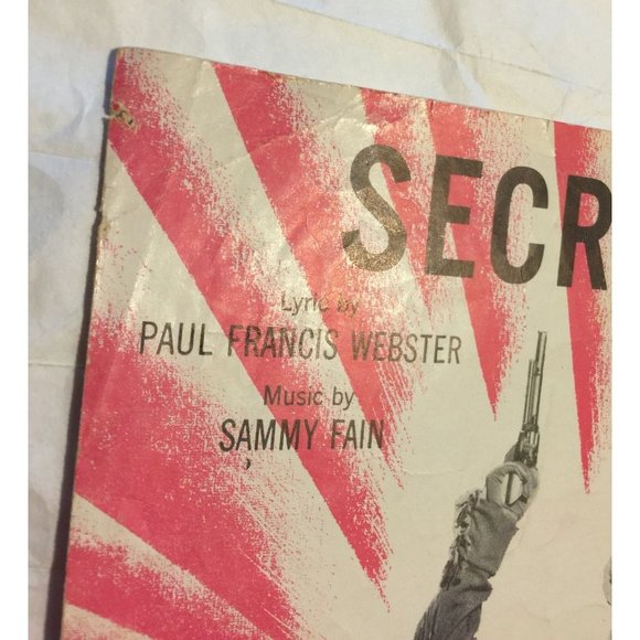 Doris Day & Howard Kneel in Calamity Jane Vintage 1953 Secret Love Photo Sheet M - Picture 2 of 9